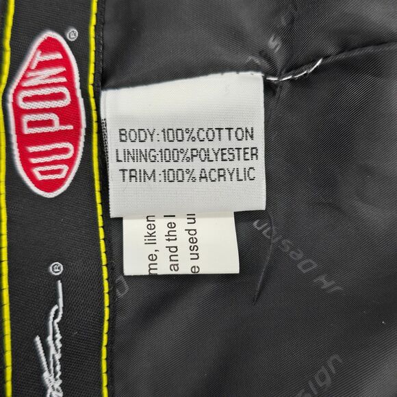 Vintage Jeff Gordon #24 Dupont Flame Nascar Jacket JH Design Men's XL - Picture 9 of 11